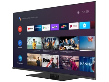 Смарт-телевизор QLED 50 дюймов TOSHIBA 50QA7D63DG 4K HDR DVBT2 ANDROID