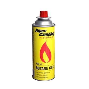KARTUSZ NABÓJ Z GAZEM 400ml/227g ALPEN CAMPING