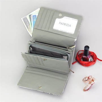 Skórzany damski portfel PATRIZIA SN-112 RFID