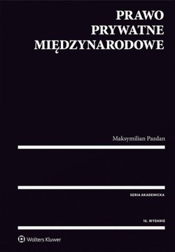 PRAWO PRYWATNE MIĘDZYNARODOWE, PAZDAN MAKSYMILIAN