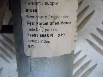 ПРИВОД КРЫШИ MEGANE III КАБРИОЛЕТ 799618855R