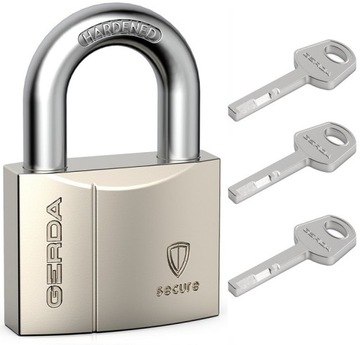 УСИЛЕННЫЙ НАВЕСНОЙ ЗАМОК GERDA SECURE KSWS S70