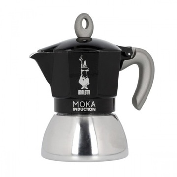 Bialetti New Moka Induction Black 4 espresso