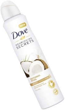 DOVE DEZODORANT DAMSKI SPRAY 250 ml COCONUT