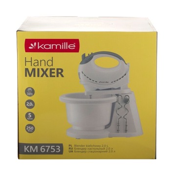 КУХОННЫЙ ПРОЦЕССОР-МИКСЕР, ручной с чашей