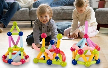 МАГНИТНЫЕ ОБРАЗОВАТЕЛЬНЫЕ КОНСТРУКТОРЫ 45 ЭЛЕМЕНТОВ