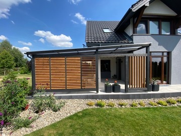 ТЕРРАСА КРЫША ПЕРГОЛА НАВЕС ДЛЯ МАШИНЫ BSH SI