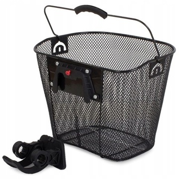БОЛЬШАЯ КОРЗИНА ДЛЯ ВЕЛОСИПЕДОВ МЕТАЛЛИЧЕСКАЯ КОРЗИНА ДЛЯ ВЕЛОСИПЕДОВ CLICK + БЕСПЛАТНАЯ ВЕЛОСИПЕДНАЯ ЛАМПА