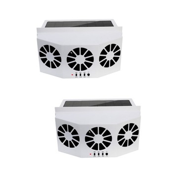 Охлаждающий кондиционер с солнечным автомобильным вентилятором