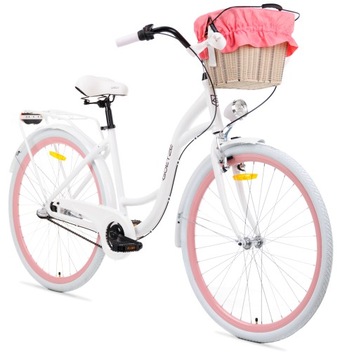 Rower GOETZE Style 28 3b ALU lekki Nexus kosz