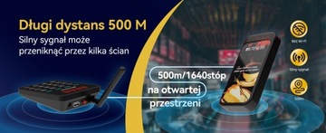 Пейджинговая система Retekess TD177, 20 пейджеров для ресторанов, 500M