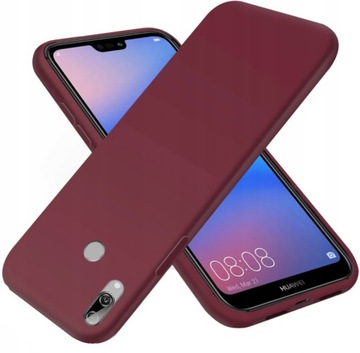 ETUI MATOWE SOFT CASE DO HUAWEI P20 LITE +SZKŁO
