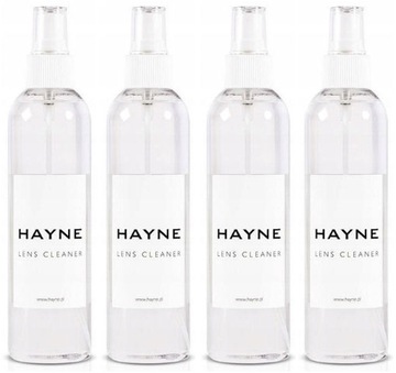 4 x PŁYN DO OKULARÓW Hayne Lens Cleaner 240ml