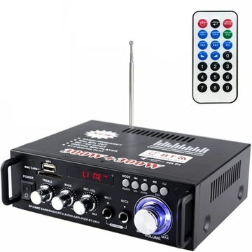 УСИЛИТЕЛЬ ДЛЯ BLUETOOTH РАДИО FM ДИНАМИКИ