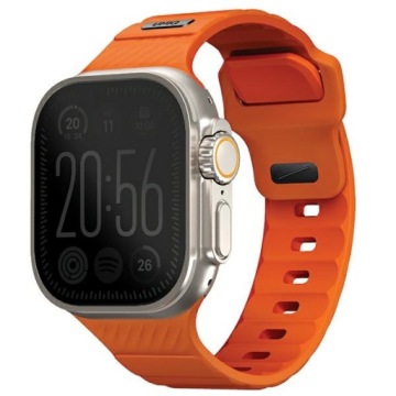 Pásek pro Apple Watch Series 1 Uniq Fkm Oranžový