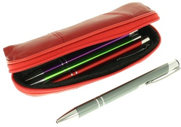 КОЖАНЫЙ ЧЕХОЛ ДЛЯ КАРАНДАШ, ПАЛЕЦ, ТРУБКА, НАТУРАЛЬНАЯ КОЖА 100%