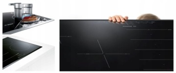 BOSCH PUG611AA5E Индукционная варочная панель PowerBoost 60 см, черный таймер