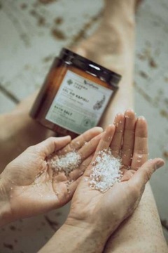 VIS PLANTIS СОЛЬ ДЛЯ ВАНН 800г С БЕЛОЙ ГЛИНОЙ АРОМАТ БЕЛОЙ ФРЕЗИИ