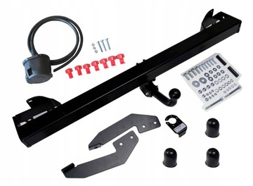 FIAT DOBLO L1+L2+CARGO hak holowniczy+WIĄZKA 7PIN