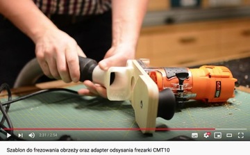 Нижний всасывающий адаптер для фрезерного станка CMT CMT10 Ø 35