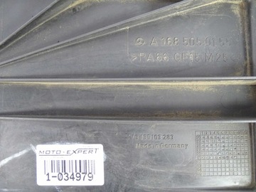 MERCEDES A TŘÍDA W168 VENTILÁTOR VĚTRÁK CHLADIČŮ VODY A1685000193