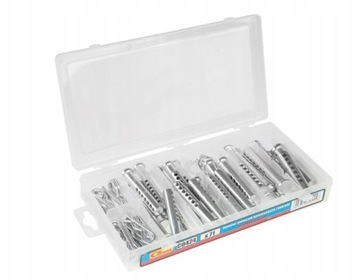 Набор из 71 пружинной пины со штифтами Richma.