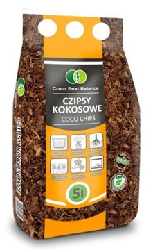 EXTRA CZIPSY KOKOSOWE Coco chips 5l ziemia podłoże Biovita dobra jakość