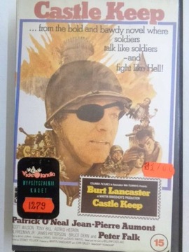 Burt Lancaster. Castle Keep VHS