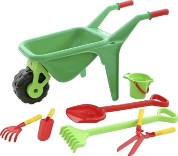 Полесье 41722 Набор №454 Тачка с аксессуарами Садовник 2