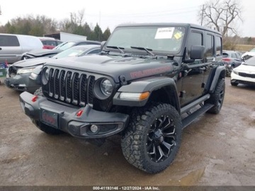 Jeep 2021 Jeep Wrangler 2021r., Unlimited RUBICON, od ubezpieczalni 3.6 Benzyna 285KM, zdjęcie 2
