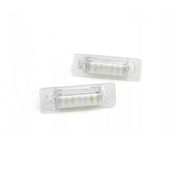 2X LAMPA LED SPZ MERCEDES W202 W210