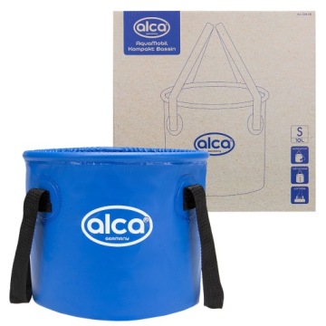 Ведро для воды туристическое складное 10л Alca