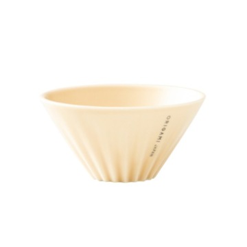 Origami Dripper Na Čaj Porcelánový Matný Béžový