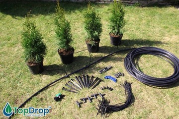 НАБОР ШЛАНГОВ КАПЕЛЬНАЯ ЛИНИЯ ФИЛЬТР КАПЕЛЬНАЯ ДЛЯ ПОЛИВАНИЯ ОВОЩЕЙ 100 ЭМИТЕР