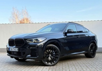 BMW X6 G06 2021 BMW X6 BMW X6 3.0 Diesel 265KM Salon POLSKA