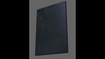 Fronty akrylowe Akryl-24 CZARNY KAMIEŃ MAT 110x596