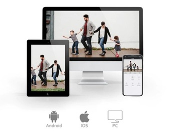 комплект 3-мегапиксельных Wi-Fi-камер с батарейным питанием + рекордер