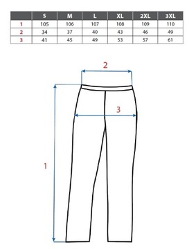 Джинсы THERMOACTIVE ACTIVE, размер L