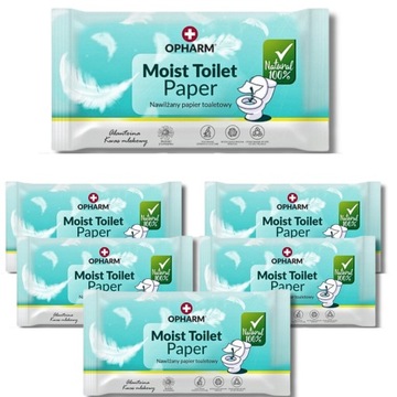 Chusteczki Nawilżane PAPIER TOALETOWY NAWILŻONY Do Higieny Intymnej OPHARM