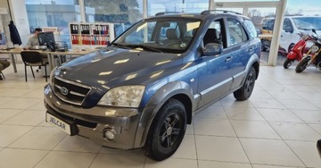 Kia Sorento I 2.5 CRDi 140KM 2004 Kia Sorento 2.5 CRDI 140KM 4x4 Skorzana tapicerka Hak 2.5 Diesel 140KM