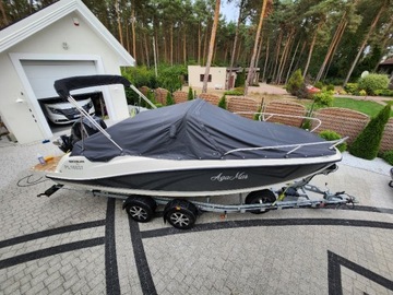 Моторная лодка Quicksilver Activ 605 Sundeck+MERCURY 150 л.с. как новая - выгодная сделка!