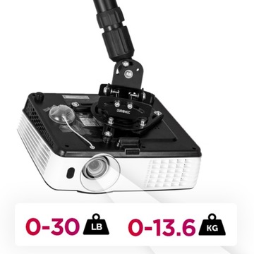Duronic PB04XL Потолочное настенное крепление для проектора