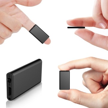 MINI DYKTAFON PENDRIVE URUCHAMIANY NA GŁOS 8GB HQ