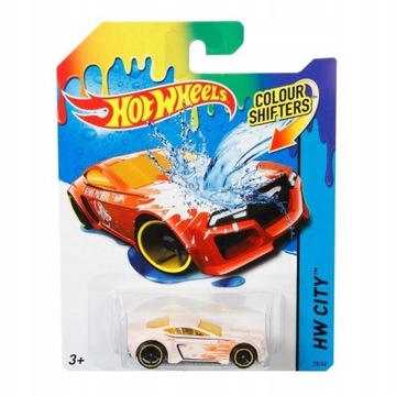 Hot Wheels AUTO ZMIENIAJĄCE KOLOR Zabawkowe SAMOCHODZIKI Torque Twister