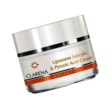 CLARENA Krem z KWASEM PIROGRONOWYM I SALICYLOWYM