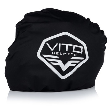 МОТОЦИКЛЬНЫЙ ШЛЕМ 4в1 VITO PREDATOR МАТОВЫЙ СЪЕМНЫЙ ВИЗОР + 2x СТЕКЛА