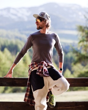 Bielizna męska MERINO termiczna ciepła komplet L