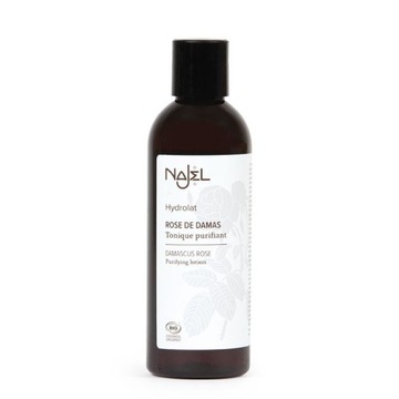 WODA RÓŻANA Z RÓŻY DAMASCEŃSKIEJ 200 ML NAJEL