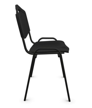 ISO-PL ПЛАСТИКОВЫЙ СТУЛ ДЛЯ ЗАЛА ОЖИДАНИЯ, ЧЕРНЫЙ NS