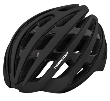 KASK MERIDA BEETLE BLACK L 58-61cm szosowy AIR